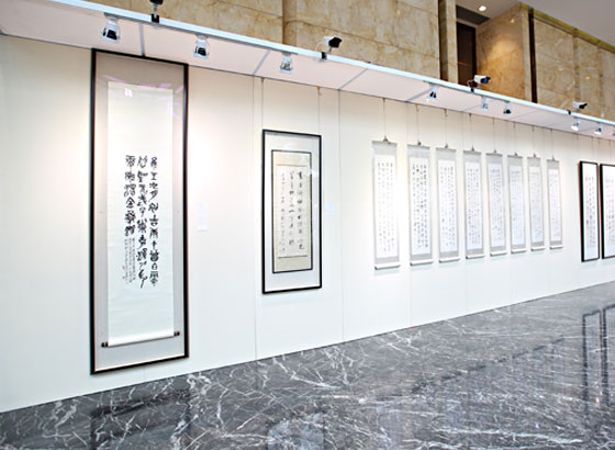 画展展览无缝展板